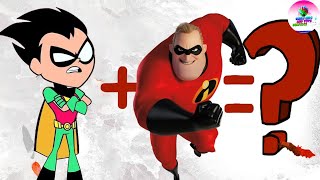 Teen Titans Go! Swap Transforms with The Incredibles