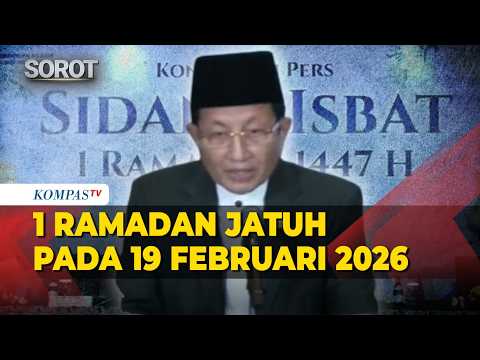 Hasil Sidang Isbat, Menag: Awal Puasa Ramadan Jatuh Pada 19 Februari 2026