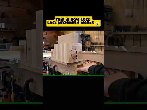 How Lock Mechanism Works #shorts #sciencefacts