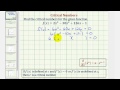Understanding Critical Numbers in Cubic Functions