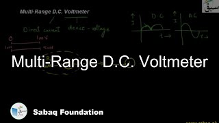 Multi-Range D.C. Voltmeter