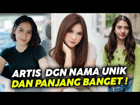 Artis Indonesia dengan Nama Unik dan Panjang Banget, Ada yang Sampai 9 Kata !!