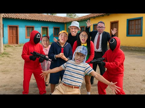 El CHAVO del 8 en El JUEGO del CALAMAR 🥵 La SERIE de la SEMANA 🐧 