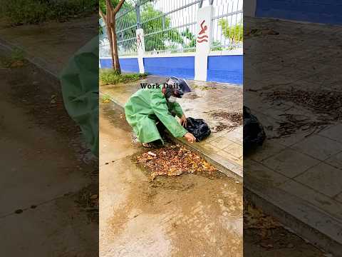 Unbelievable Storm Drain Clog – Satisfying Cleanout