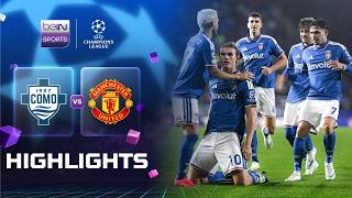 โคโม่ 4-1 แมนเชสเตอร์ ยูไนเต็ด | ยูฟ่า แชมเปียนส์ ลีก ไฮไลต์ Champions League 26/27