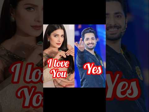 Danish saying yes to Danish taimoor 💞world  best couple  ||Subscribe for more videos|#viralshort