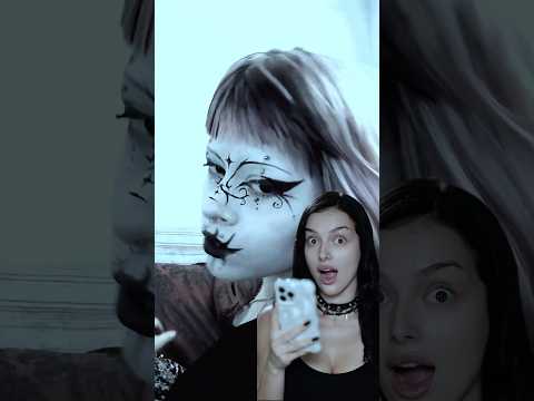 This transition + gothic makeup 🫦orgn @perigopeixe