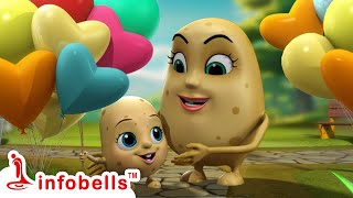 Balloongalu Balloongalu! Banna Bannada Balloongalu | Kannada Rhymes | Infobells #kannadarhymes