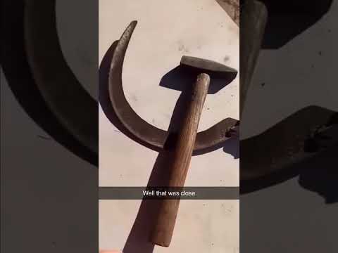 That was close😭 #hammer #meme #trending #funny #funnymemes #memes