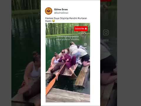 Herkesi Suya Düşürüp Kendini Kurtaran Kadın