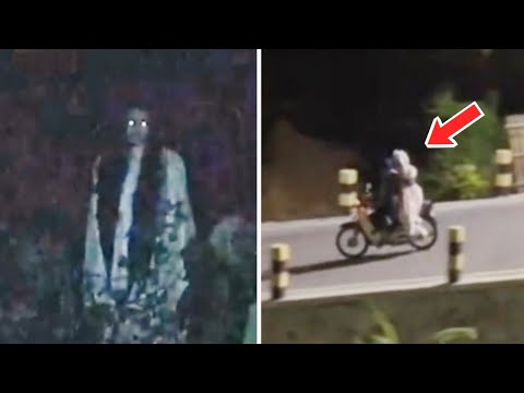 Ngeriii ! KUNTILANAK DAN POCONG GENTAYANGAN NAKUTIN WARGA - 7 PENAMPAKAN HANTU TERJELAS DAN TERSERAM