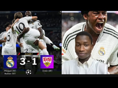 Real Madrid 3-1 Stuttgart ! Si si Endrick