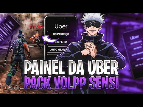 IGUAL XlT ☠️😈 PAINEL DA UBER E PACK VOLPP SENSI 100% ATUALIZADO PARA ANDROID!