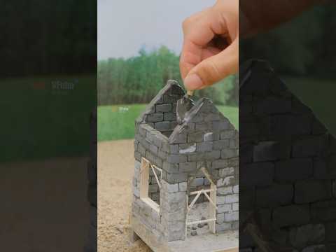 The Shocking Truth About Building Mini Houses With Bricks Nobody Tells You #miniature #shorts