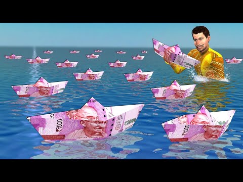 पैसा कागज की नाव Paisa Nav Money PaperMade Boat Craft Hindi Kahani Hindi Stories Hindi Moral Stories