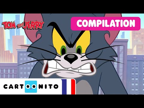 Folle course-poursuite à New York ! | Méga marathon Tom et Jerry à New York | @CartoonitoFrance