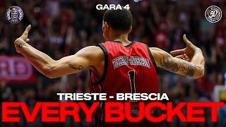 🏀EVERY BUCKET Gara4 | Pallacanestro Trieste 83 Germani Brescia 77 | #LBA