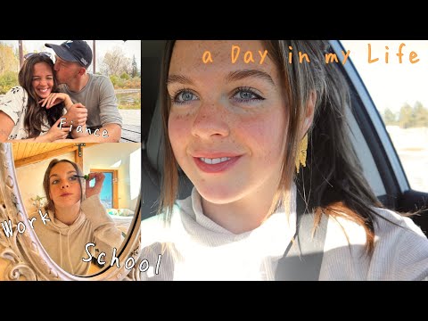 a Day In My Life (College, Work, Fiancé…) VLOGMAS DAY 5