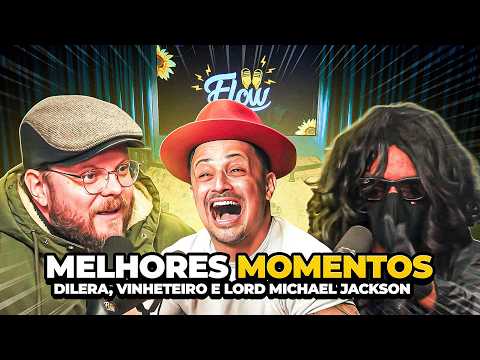 MELHORES MOMENTOS DO DILERA NO FLOW COM VINHETEIRO E LORD MICHAEL JACKSON