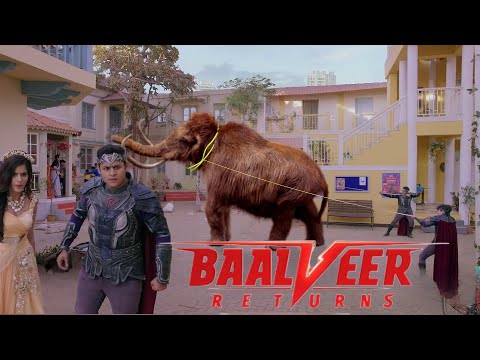 भारतनगर में घूसे भड़के हाथी को विवान ने रस्सी से बांधा || Baalveer Returns