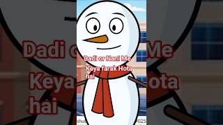 Dadi aur Nani mein kya Fark Hota Hai | #shorts #cartoon #poem #jokes