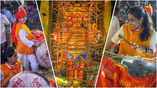 Khairatabad Ganesh Grand Aagman 2025 || Dhol Tasha Pathak || Huge Celebration 