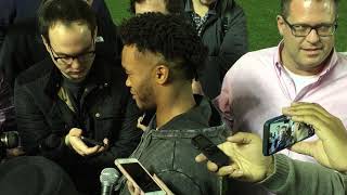 Kyler Murray Talks Heisman  And CFP