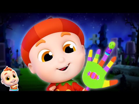 Vampire Finger, Zombie Finger | Monster Finger Family Song + More Halloween Rhymes for Kids