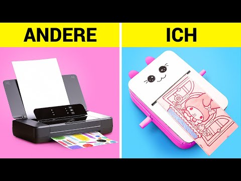 BESTE PAPPE-IDEEN 📦 Gut vs schlecht Erziehungstipps 😍 Niedliche DIY-Drucker & DIY-Spielzeuge von 123