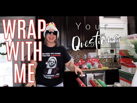 WRAP & CHAT | Wrap With Me Christmas 2024