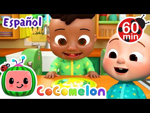 Canción del desayuno | 🍉 Cocomelon  📺 TV para niños 📺 Caricaturas, dibujos animados para niños