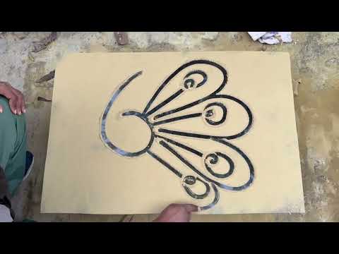 How to Draw Peacock Drawing Step by Step | 6 Number Turn Into Peacock Drawing