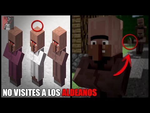 NUNCA VISITES a los ALDEANOS de MINECRAFT | ¡MIRA LO QUE TE PASA!