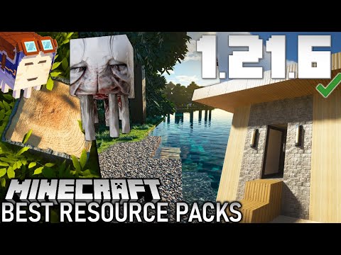 TOP 10 Best Texture Packs for 1.21.6/1.21.7 🥇