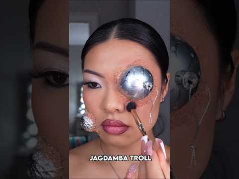 power of makeup artist ☠️💄❤️#trollface #usa .part-174