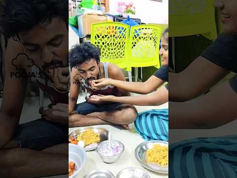 Jai ஆசையா Biriyani கேட்டான் ❤️😌 | செஞ்சி குடுத்தேன் 🥺‼️  #shortsfeed #shorts