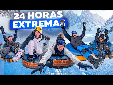 24 HORAS HACIENDO COSAS EXTREMAS EN OTRO PAIS 😱| FUERA DE CONTROL 🔥