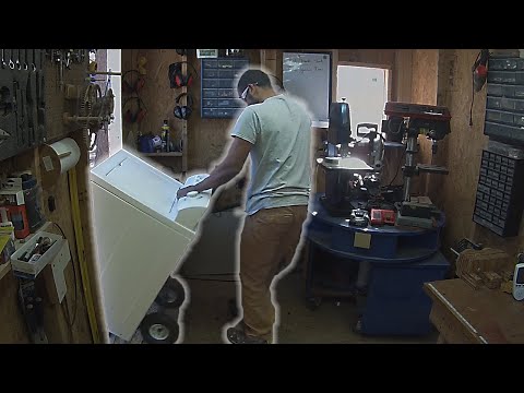Things You Can Make With A Washing Machine And Other Salvaged Components : 020