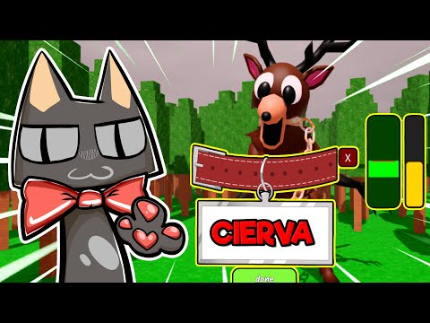 ¡DOMESTIQUÉ al CIERVO con la NUEVA CLASE! 🦌🔥 (99 NOCHES EN EL BOSQUE ACTUALIZACION ROBLOX)
