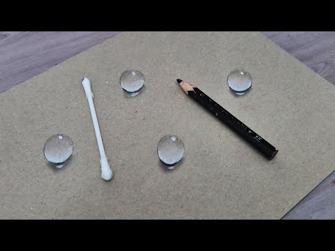 3d drawing drop on paper for beginner