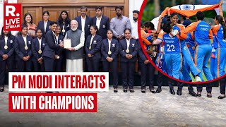 PM Modi Honors India’s Blind Women’s T20 Champions | Grand Interaction at 7, Lok Kalyan Marg, Delhi
