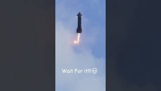 UFO! Starship Flight 12 S39 Flip Maneuver & Landing Burn #space #starship #starbase