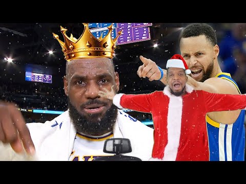 LEBRON SAVES CHRISTMAS!! LAKERS at WARRIORS | FULL GAME HIGHLIGHTS | December 25, 2024