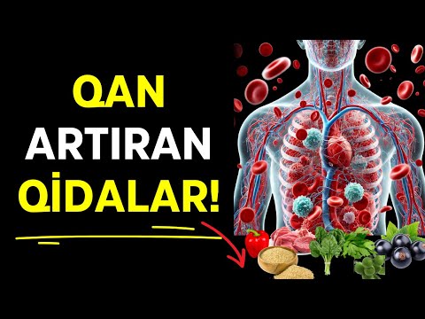 Qanınızı Artırmaq Üçün 10 Möhtəşəm Qida - Hər Kəs Bilməlidir!