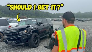 Salvage Corvette Z06, Hummer EV,  and More At Copart Auto Auction!