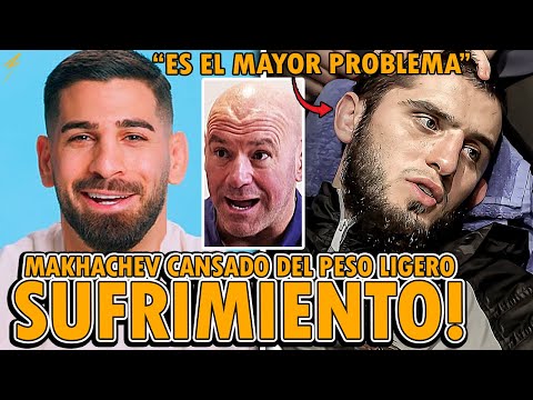 ⚠️¡ALERTA ISLAM MAKHACHEV EN GRAVE PELIGRO DE SALUD POR BRUTALES CORTES DE PESO! ¡CHIMAEV VS IMAVOV!