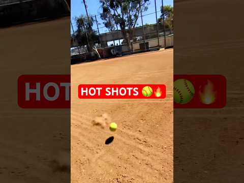 Working on those HOT SHOTS! #slowpitchsoftball #baseballszn #softball #mlb #baseball #infield #viral