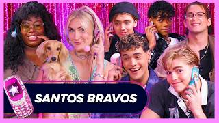 SANTOS BRAVOS Answers Your Calls: Sexiest Accent, Dance Battle, Shakira Impression | Phone a Fangirl
