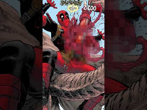¿Deadpool PELEA con un Ángel AL MORIR igual que Wolverine? #shorts #marvel