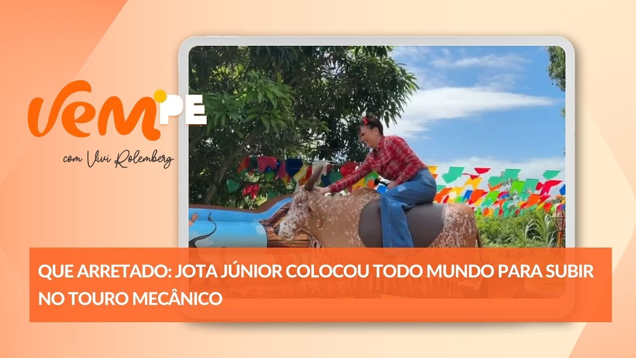 Que Arretado invade gravações do clipe de São João da Tv Guararapes